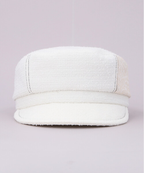 HK STITCH CASQUETTE WHITE ONESIZE
