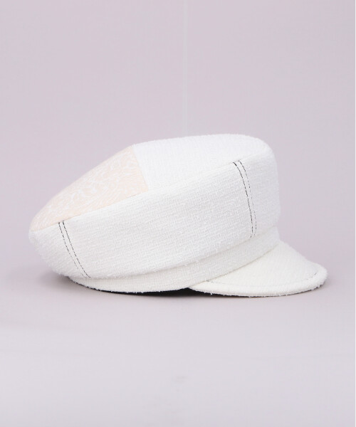 HK STITCH CASQUETTE WHITE ONESIZE