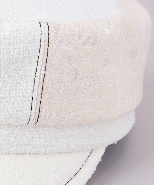 HK STITCH CASQUETTE WHITE ONESIZE