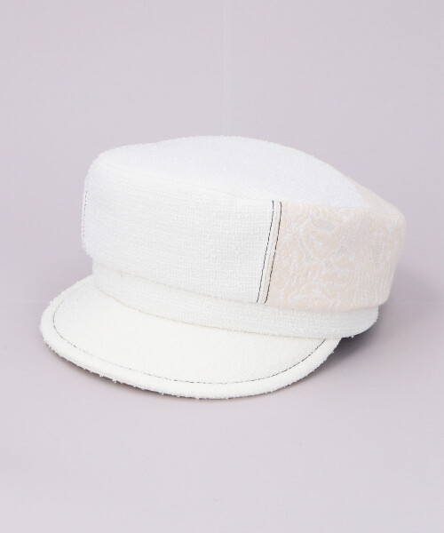 HK STITCH CASQUETTE WHITE ONESIZE