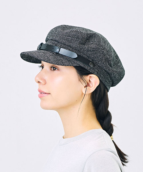 BLACK x WHITE モデル頭囲：56cm