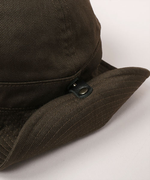 ROLL UP CAP BROWN ONESIZE