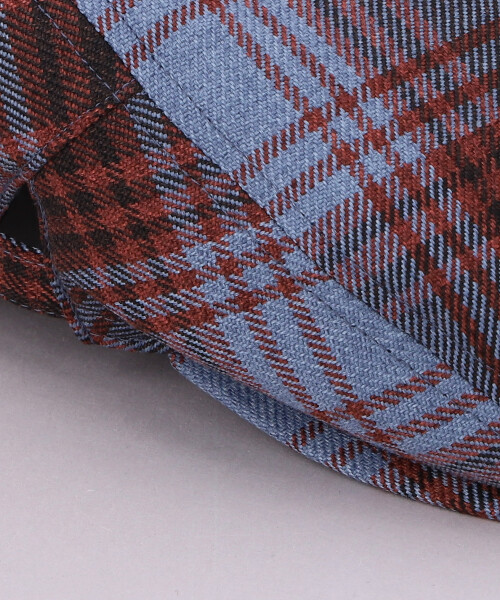 CHECK TWEED HUNTING BLUE ONESIZE