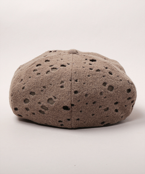 DEEP DOTTED CASQUETTE BROWN ONESIZE