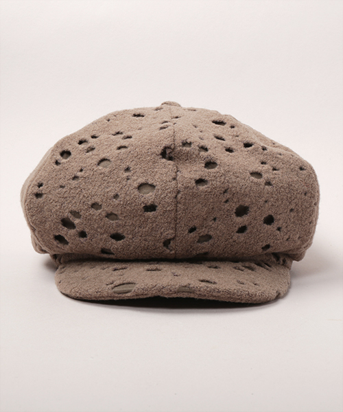 DEEP DOTTED CASQUETTE BROWN ONESIZE