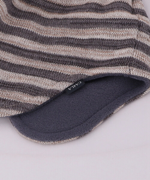 STRIPE KNIT GREEN ONESIZE