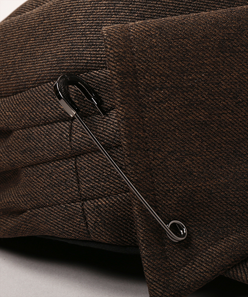 COLLAR TWILL 3 BROWN ONESIZE