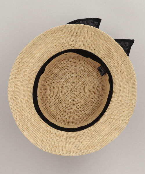 PINKNI HAT NATURAL x BLACK ONESIZE