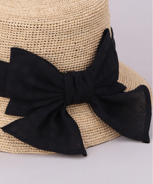 PINKNI HAT NATURAL x BLACK ONESIZE