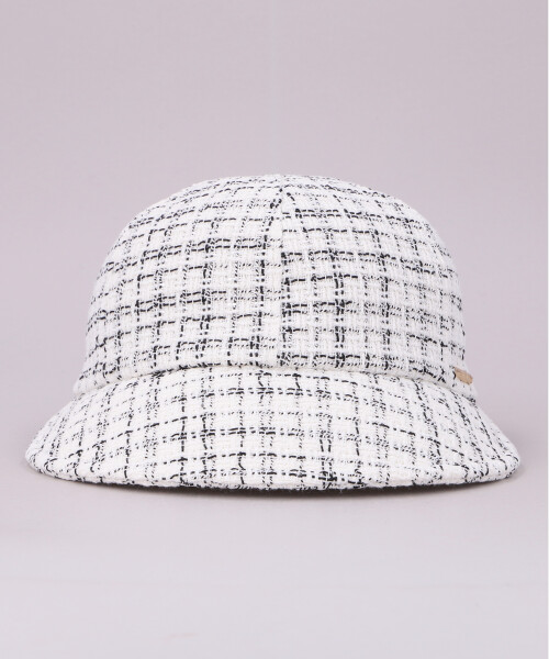 TWEED CAP WHITE ONESIZE