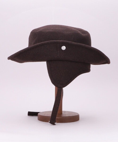 HK FLAP HAT CHARCOAL GRAY ONESIZE