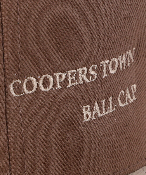 COOPERSTOWN BALLCAP BROWN ONESIZE