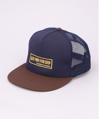 BEER MUSIC FOOD SLEEP(ONESIZE BLACK): キャップ｜帽子通販