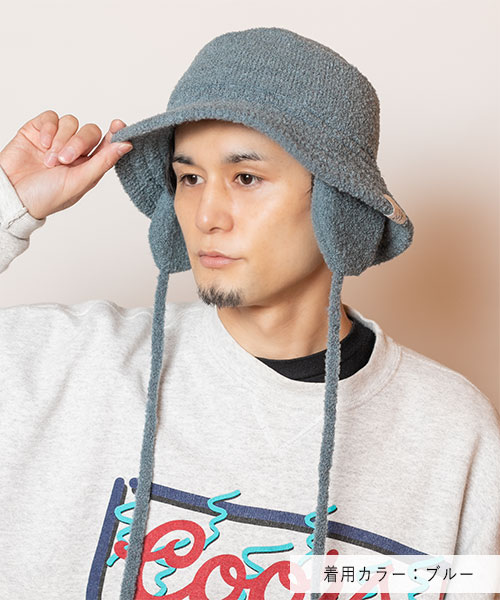 ブルーCA4LA カシラ ハット ブルー 新品 - ハット