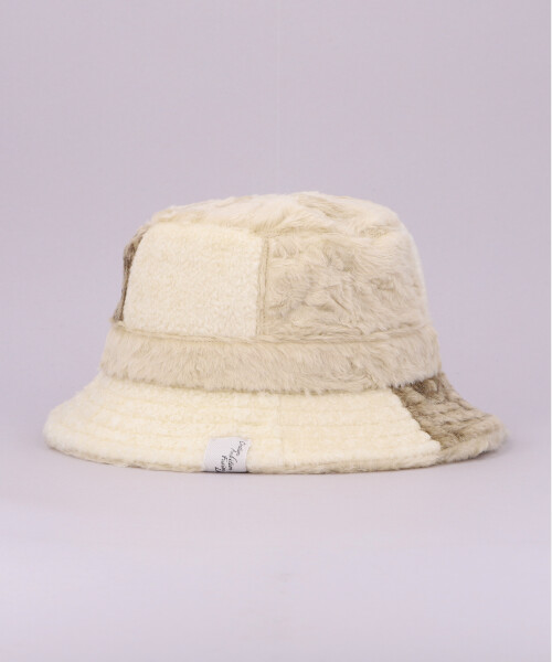 PATCHY BUCKET HAT FF 3 OFF WHITE ONESIZE