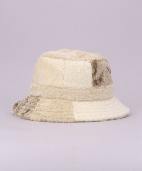 PATCHY BUCKET HAT FF 3 OFF WHITE ONESIZE