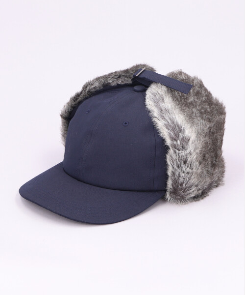 FLAPCAP CNFUR NAVY ONESIZE