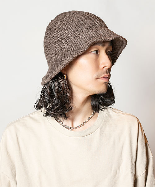 KNITTED HAT GA 5 BEIGE ONESIZE