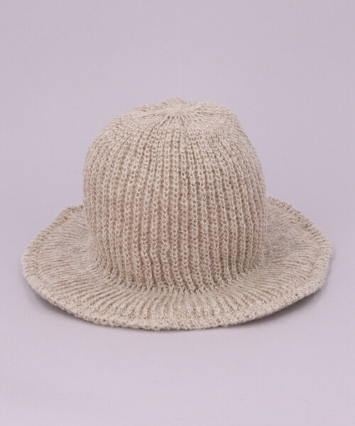 KNITTED HAT GA 5 BEIGE ONESIZE