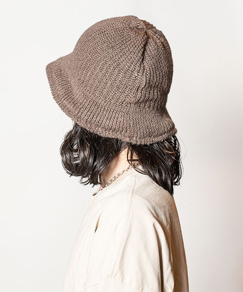 KNITTED HAT GA 5 BEIGE ONESIZE