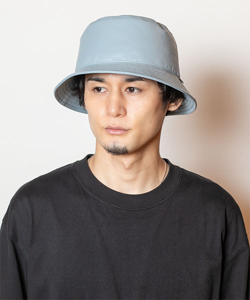 モデル頭囲：58cm 着用サイズ：ONESIZE