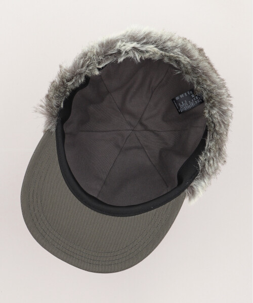 FLAPCAP PCFUR BLACK ONESIZE