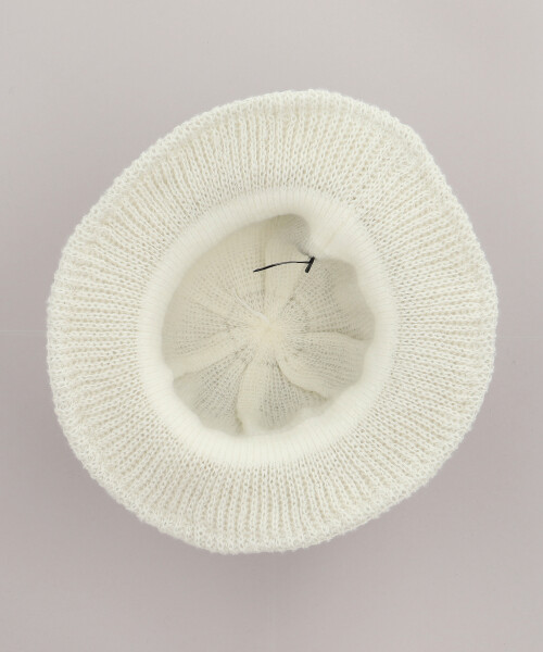 KNITTED HAT GA 6 WHITE ONESIZE