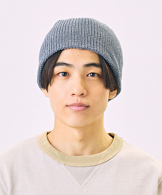モデル頭囲：58cm 着用サイズ：ONESIZE