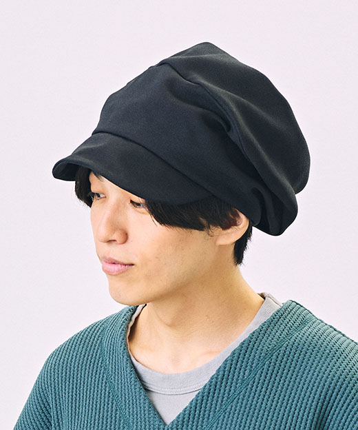 モデル頭囲：58cm 着用サイズ：ONESIZE
