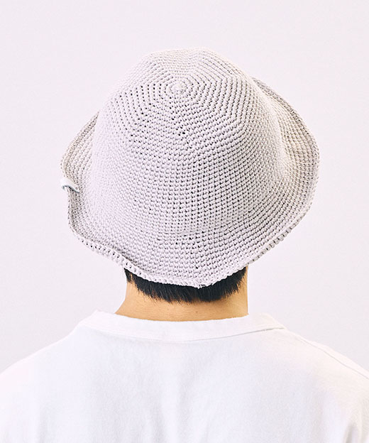 モデル頭囲：58cm 着用サイズ：ONESIZE