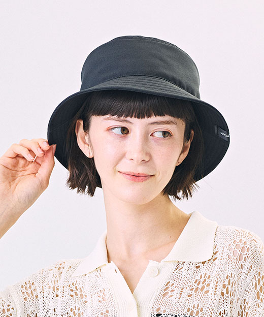 モデル頭囲：52cm 着用サイズ：ONESIZE