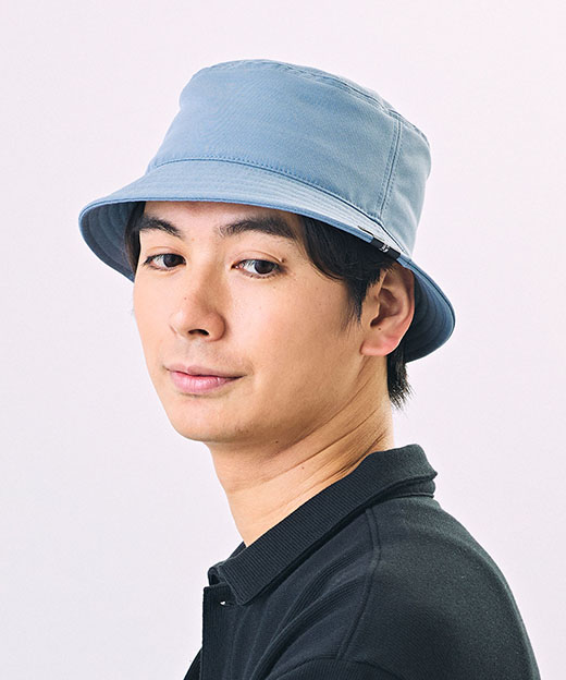 モデル頭囲：58cm 着用サイズ：ONESIZE
