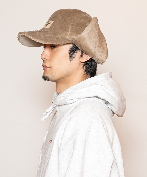 モデル頭囲：58cm 着用サイズ：ONESIZE