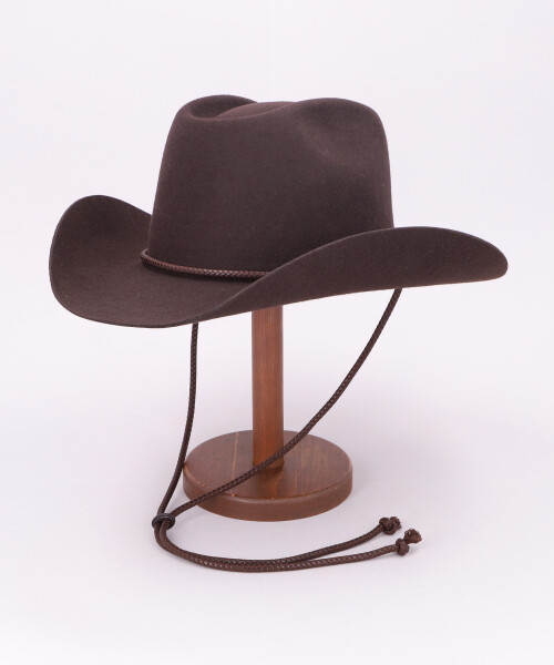 TEN-GALLON HAT BROWN ONESIZE