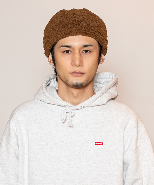 モデル頭囲：58cm 着用サイズ：ONESIZE