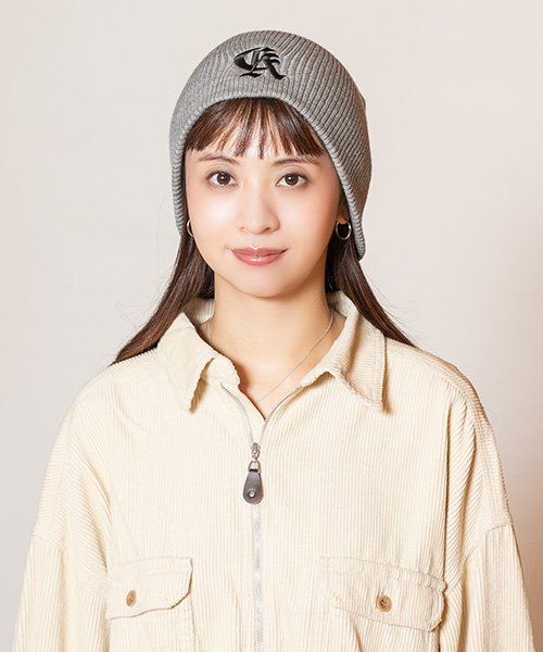 モデル頭囲：56cm 着用サイズ：ONESIZE