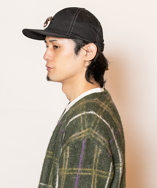 モデル頭囲：58cm 着用サイズ：ONESIZE