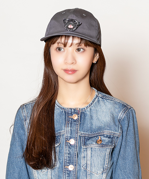 モデル頭囲：56cm 着用サイズ：ONESIZE