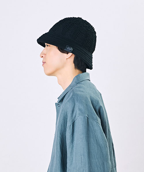 モデル頭囲：58cm 着用サイズ：ONESIZE