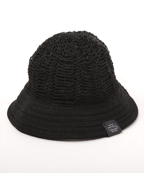 LADDER KNIT HAT BLACK ONESIZE