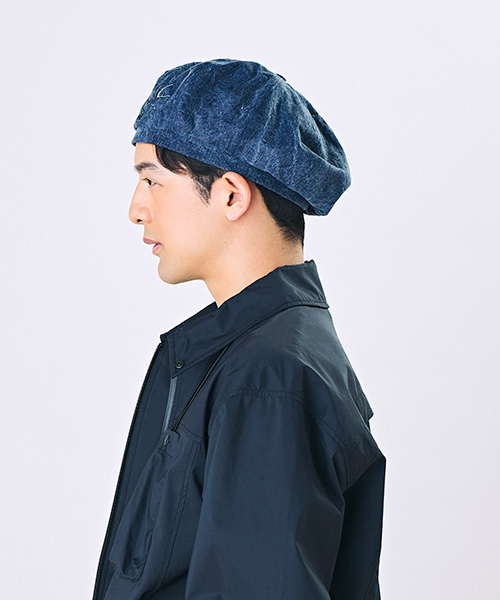 モデル頭囲：56cm 着用サイズ：ONESIZE