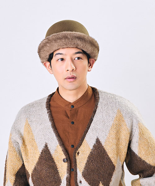 CAMEL　モデル頭囲：56cm