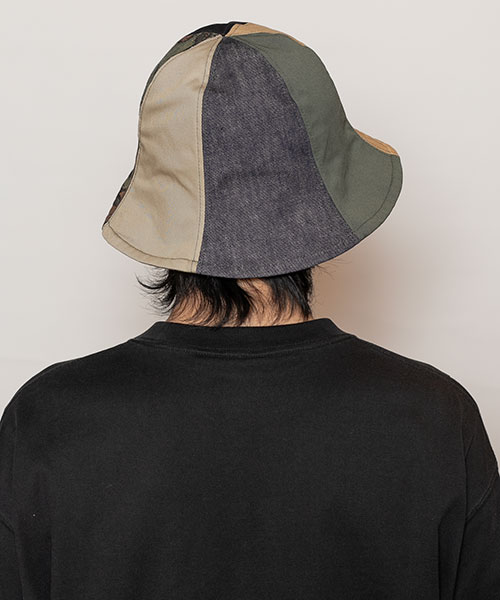 モデル頭囲：58cm 着用サイズ：ONESIZE