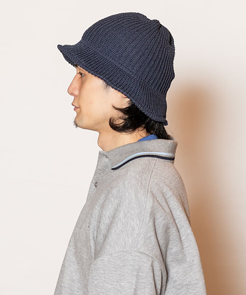 モデル頭囲：58cm 着用サイズ：ONESIZE