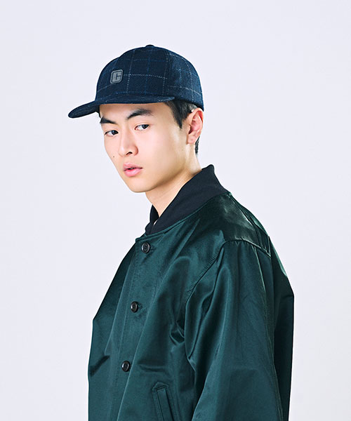 モデル頭囲：59cm 着用サイズ：ONESIZE