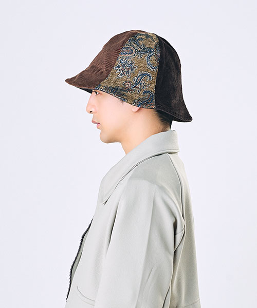モデル頭囲：56cm 着用サイズ：ONESIZE