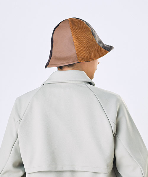 モデル頭囲：56cm 着用サイズ：ONESIZE