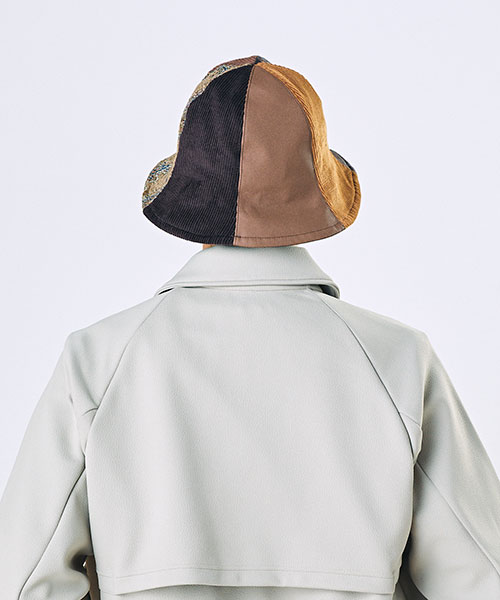 モデル頭囲：56cm 着用サイズ：ONESIZE