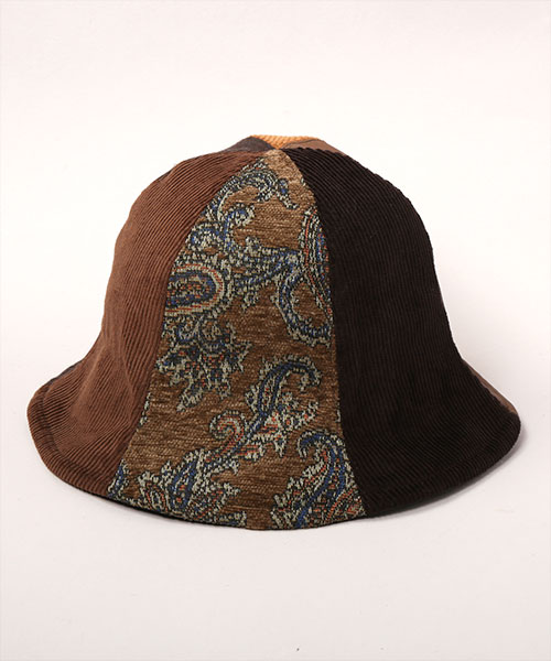 HK PATCHY TULIP HAT 7 BROWN ONESIZE