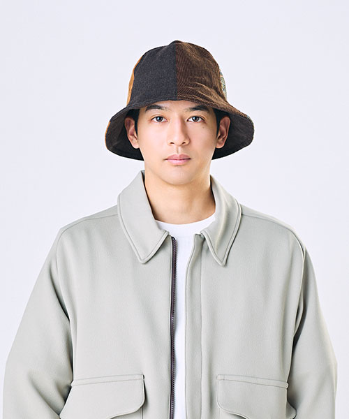 モデル頭囲：56cm 着用サイズ：ONESIZE